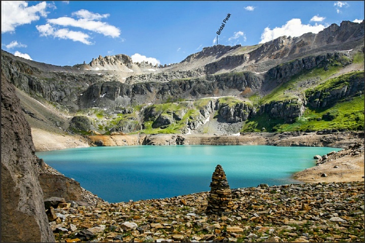 Bridal Veil Basin above Telluride Colorado